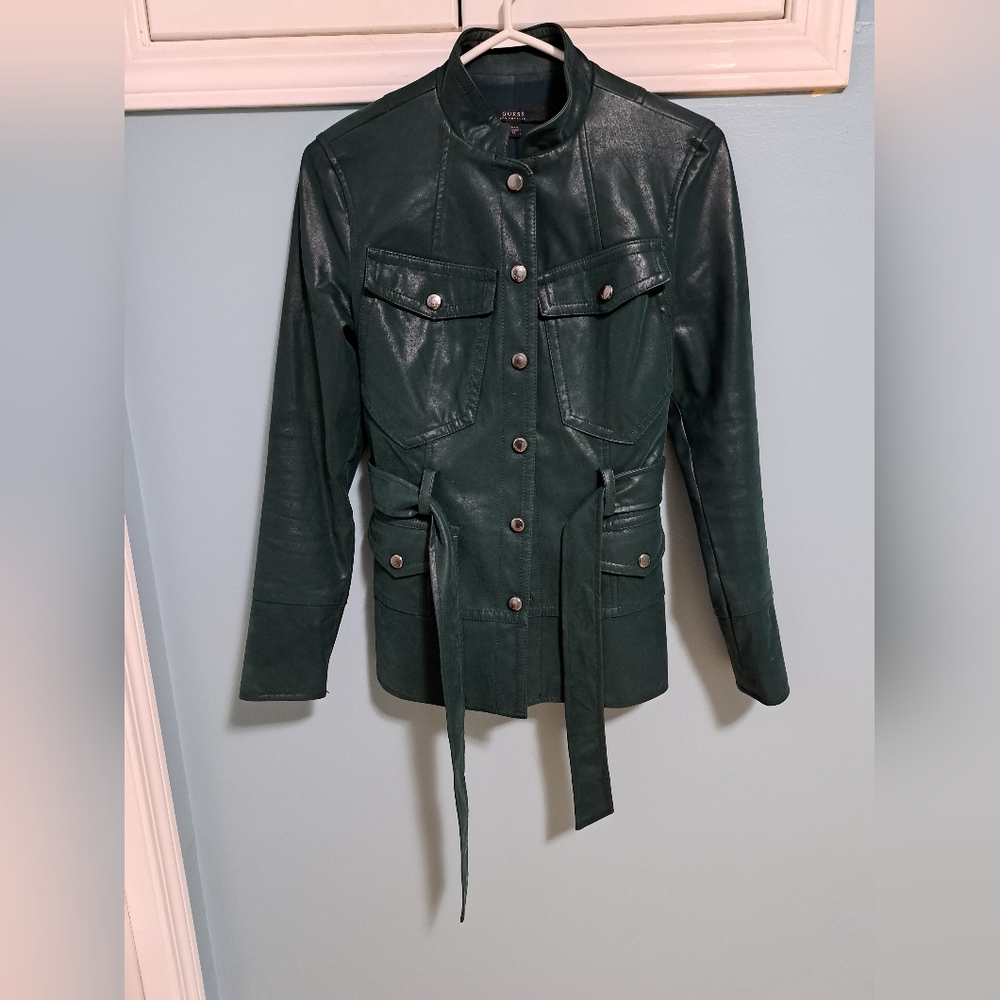 Forest Green Guess Jacket